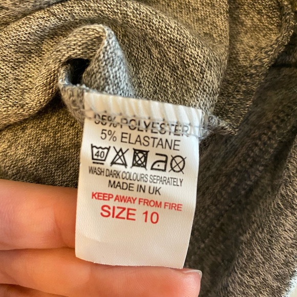 Parisian Cozy Lounge set grey white stars 2 pieces - Picture 4 of 5